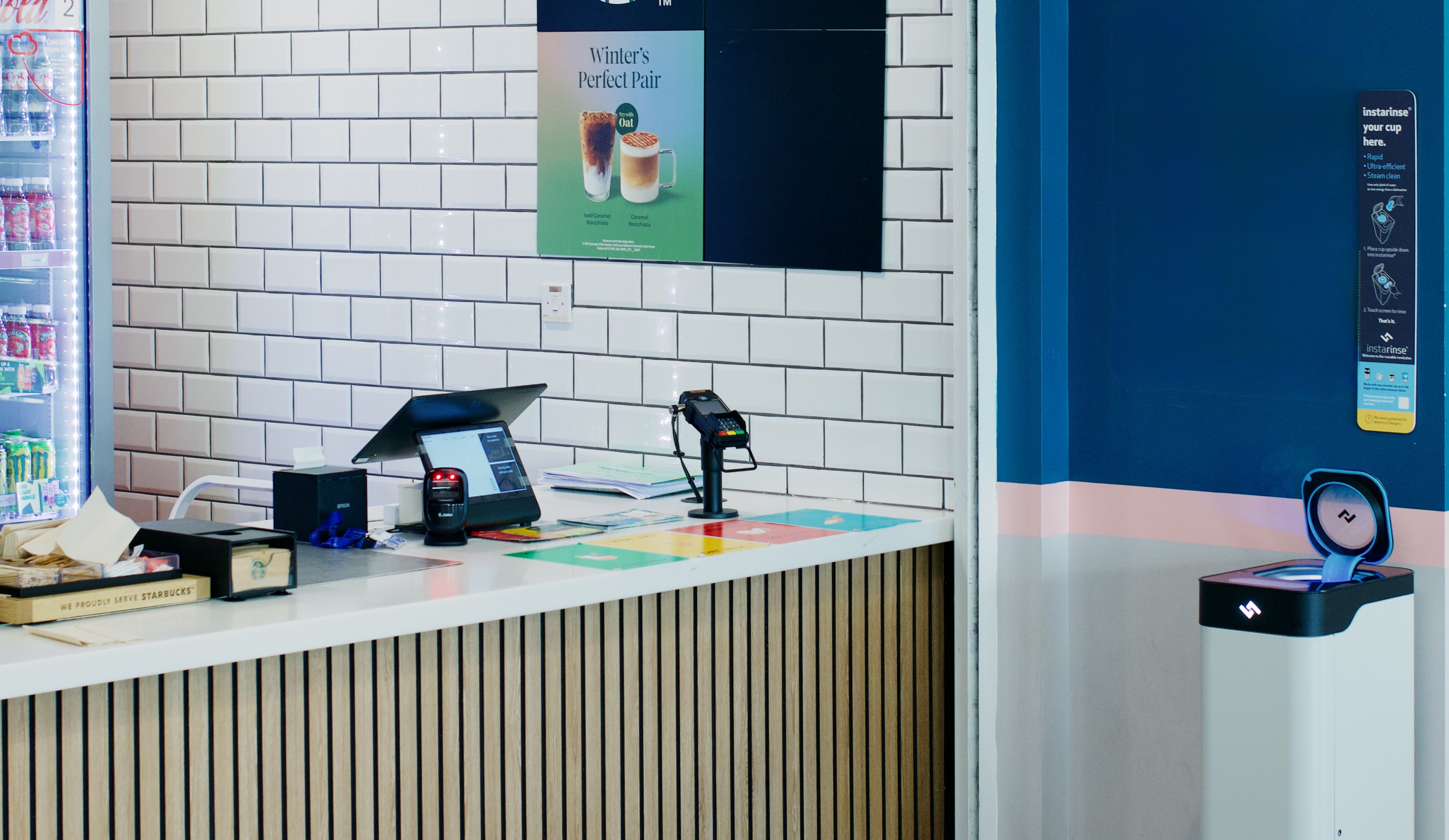 instarinse® installed in a customer environment